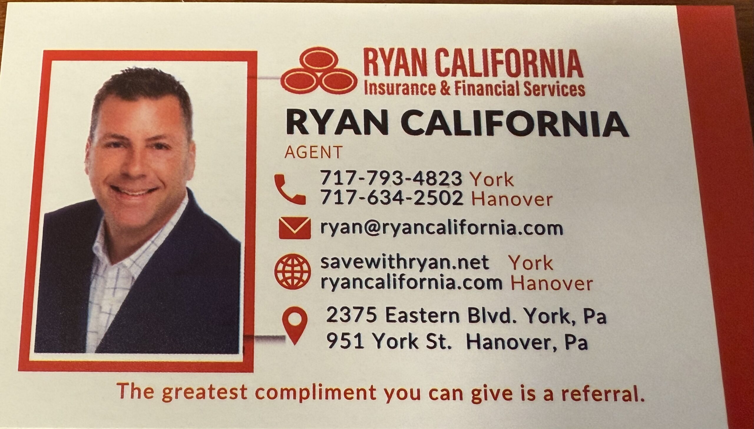 Ryan California Insurance and Financial Services